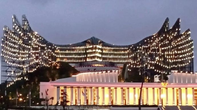 Arsip - Istana Garuda di IKN di kala senaj. 