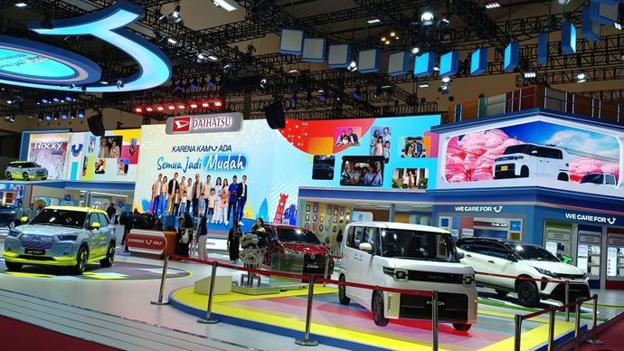 Daihatsu turut meramaikan gelaran Gaikindo Indonesia International Auto Show (GIIAS) 2026 di ICE BSD City, Kabupaten Tangerang, Banten, pada 30 Juli-9 Agustus. (Foto: Dok/Istimewa)