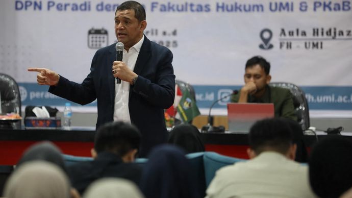 Pakar Hukum Tata Negara dari Universitas Muslim Indonesia Fahri Bachmid