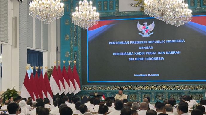 Prabowo Subianto Lakukan Pertemuan dengan Kadin Sleuruh Indonesia