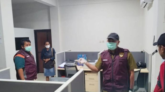 Direktorat Reserse Kriminal Khusus (Ditreskrimsus) Polda Papua Barat Daya menggeledah Kantor Sekretariat DPRP Papua Barat Daya di Kota Sorong, Kamis malam, 30 Juli 2026