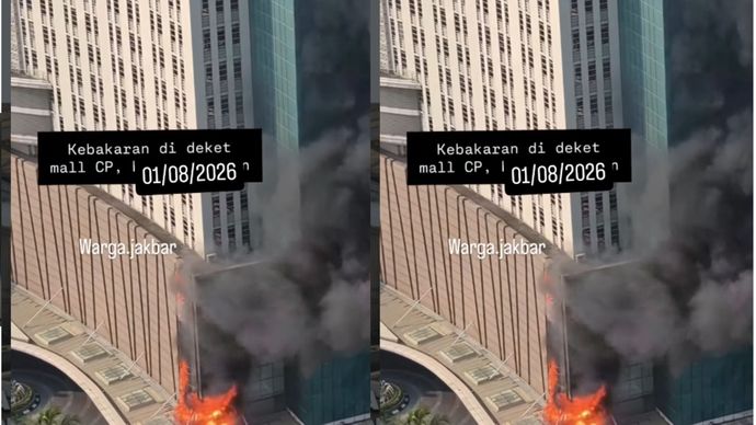 Dilaporkan terjadi kebakaran sebuah hotel di kawasan Tanjung Duren Dekat Central Park Mall. Sabtu (01/08) pagi