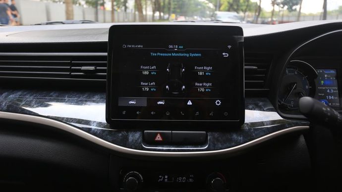 PT Suzuki Indomobil Sales (SIS) menghadirkan Tire Pressure Monitoring System (TPMS) pada Suzuki XL7 New Alpha Hybrid. (Foto: Dok/Istimewa)
