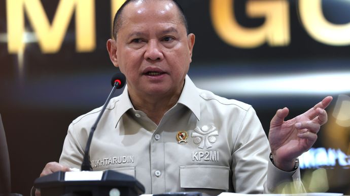 Menteri Pelindungan Pekerja Migran Indonesia (P2MI), Mukhtarudin.