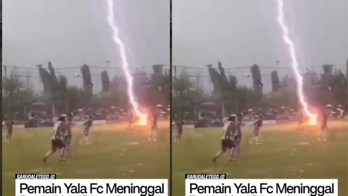 Selain Sofwan yang meninggal di lokasi, 11 pemain lain juga mengalami luka-luka dan salah satunya warga Malaysia dan langsung dilarikan ke rumah sakit.