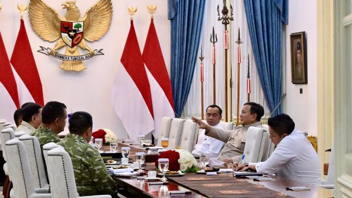 Prabowo Terima Laporan Program Strategis TNI untuk Percepat Pemerataan Pembangunan