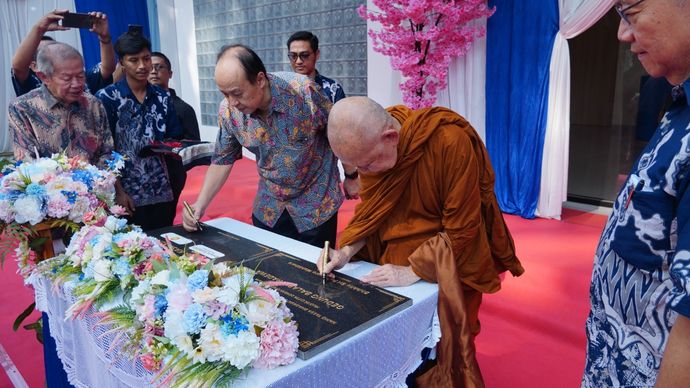 Institut Nalanda Resmikan Gedung Balaputradewa. 