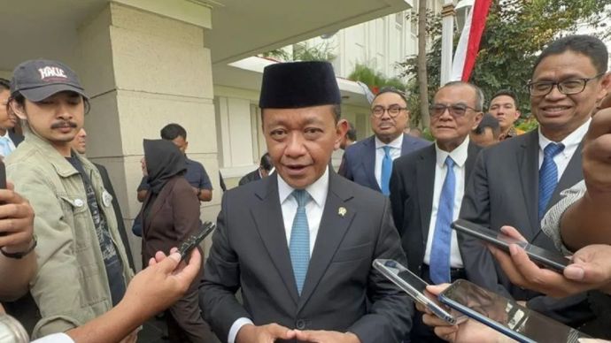 Menteri Energi dan Sumber Daya Mineral (ESDM) Bahlil Lahadalia. 