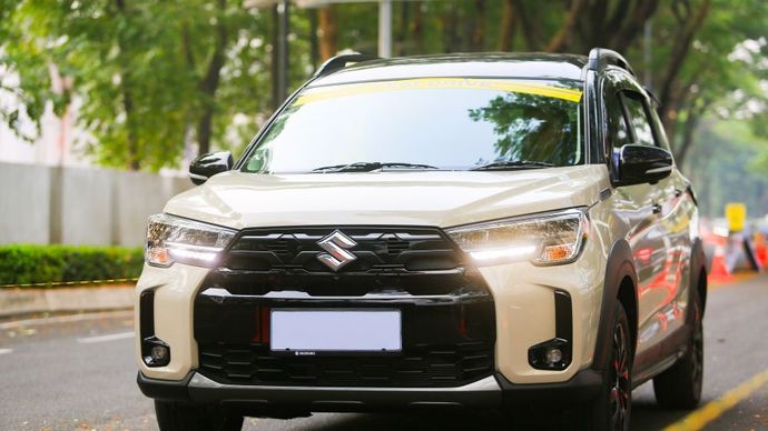 Suzuki XL7 terbaru mencuri perhatian pengunjung ajang GIIAS 2026 di ICE BSD City, Kabupaten Tangerang, Banten. (Foto: Dok/Istimewa)