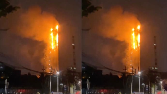 Gedung Badan Pendapatan Daerah (Bapenda) Provinsi DKI Jakarta dilanda kebakaran pada Jumat (7/8/2026) malam.