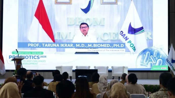 Kepala Badan Pengawas Obat dan Makanan (BPOM) Taruna Ikrar. 