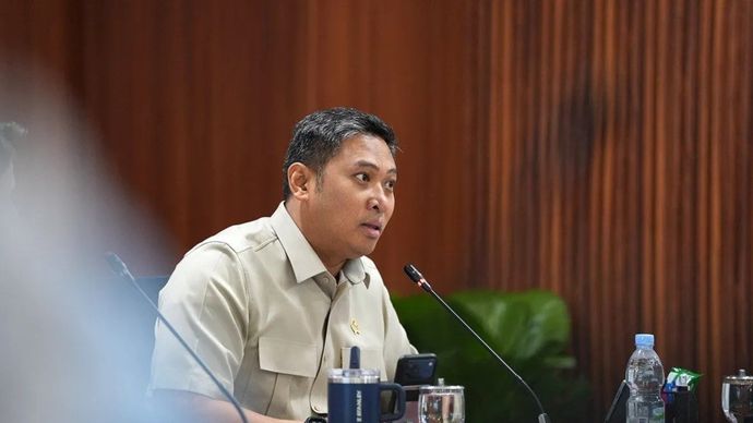 Kepala BGN Sudaryono dalam rapat koordinasi terbatas tentang refocusing penerima MBG di Kemenko Bidang Pangan, Jakarta