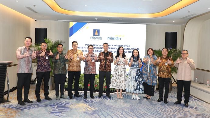 Sinergi Lintas Ekosistem, Bank Mandiri dan Paramount Perkuat Kolaborasi Dorong Pertumbuhan Properti Berkelanjutan