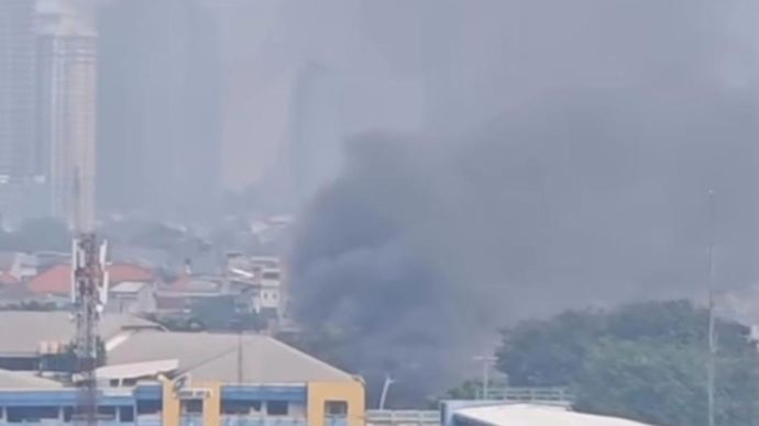 Kebakaran di Tanah Abang. 