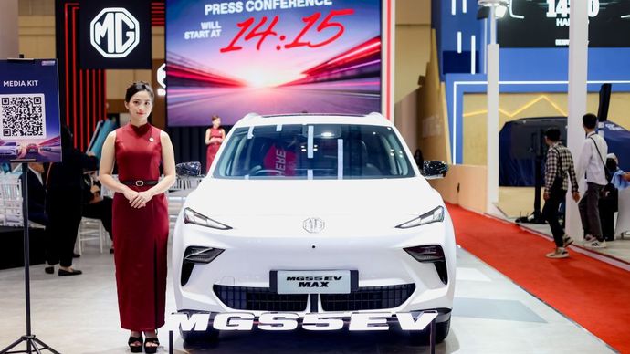 MGS5 EV menjadi model yang paling diminati pengunjung GIIAS 2026. (Foto: Dok/Istimewa)