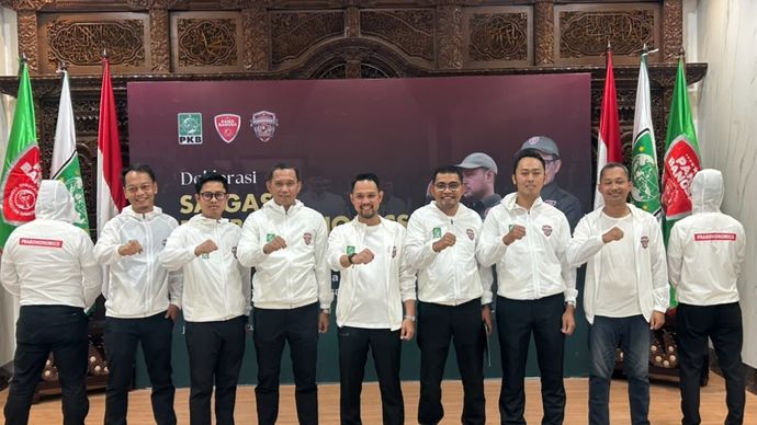 Partai Kebangkitan Bangsa (PKB) melalui Pasukan Jihad Kebangkitan Bangsa (Panji Bangsa) mendeklarasikan Satgas 