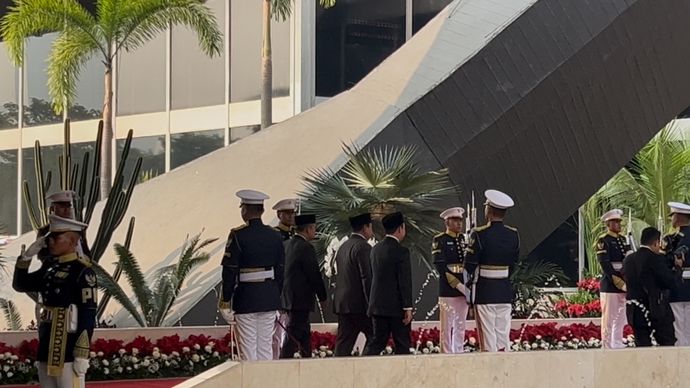 Prabowo Tiba di Gedung DPR/MPR Hadiri Sidang Tahunan MPR 2026