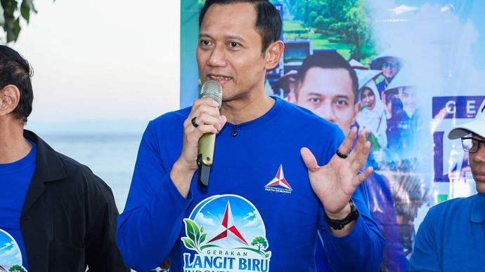 Ketua Umum Partai Demokrat Agus Harimurti Yudhoyono (AHY). 