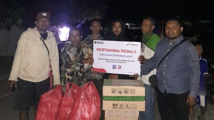 Pertamina Patra Niaga segera menyalurkan bantuan kemanusiaan bagi masyarakat terdampak gempa. (Foto: Dok/Istimewa)
