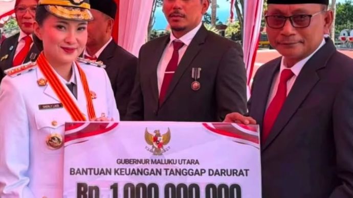 Gubernur Maluku Utara, Sherly Tjoanda, mengatakan bantuan untuk korban bencana NTT merupakan wujud kepedulian antarsesama anak bangsa. (Foto: Dok/Istimewa) 