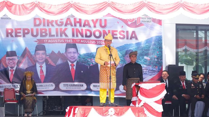 Sekretaris Badan Nasional Pengelola Perbatasan (BNPP) RI, Makhruzi Rahman.