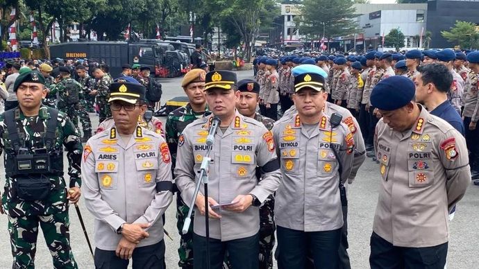 Kabid Humas Polda Metro Jaya, Kombes Pol Budi Hermanto saat ditemui di Jakarta