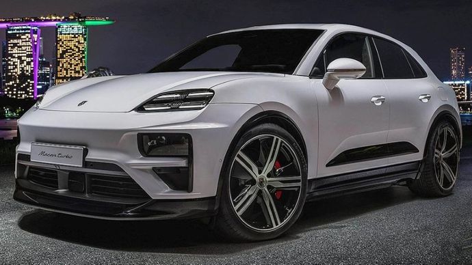 Porsche Macan Turbo. (Foto: Istimewa via ArenaEV)