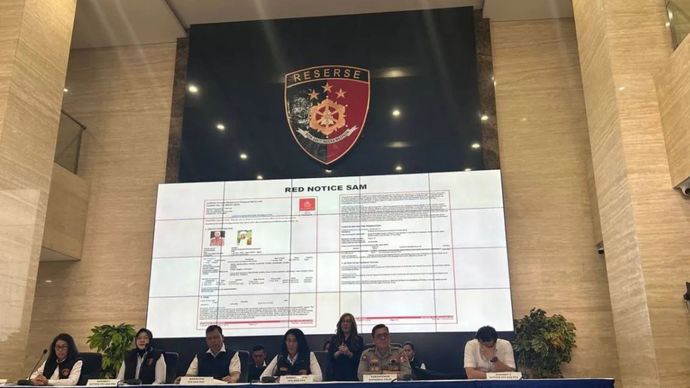 Direktorat Tindak Pidana Perempuan dan Anak serta Pidana Perdagangan Orang (PPA PPO) menggelar konferensi pers penanganan kasus PPA dan PPO di Bareskrim, Mabes Polri, Jakarta, Rabu (19/8/2026). 