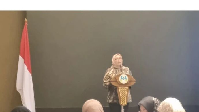 Menteri Pemberdayaan Perempuan dan Perlindungan Anak Arifah Fauzi dalam acara FGD bertajuk 