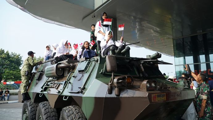 Gebyar Merdeka Nusantara oleh Korem 051/Wijayakarta. 