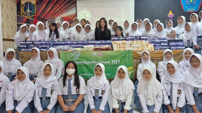 Kandi Initiative Ajak Siswi SMAN 84 Jakarta Kenali Tubuh dan Pahami Kesehatan