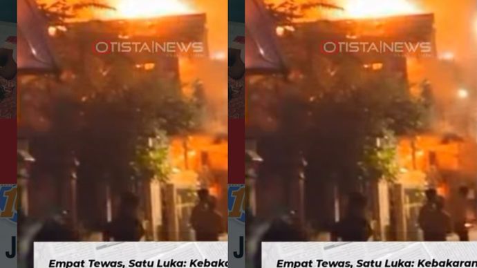 Kabar duka Musibah Kebakaran hebat melanda sebuah rumah kos yang terhubung dengan usaha fotokopi dan coffee shop di Jalan Rasamala II, RT 06/RW 09, Kelurahan Menteng Dalam, Tebet, Jakarta Selatan, pada Senin (24/8/2026) dini hari sekitar pukul 03.20 WIB.