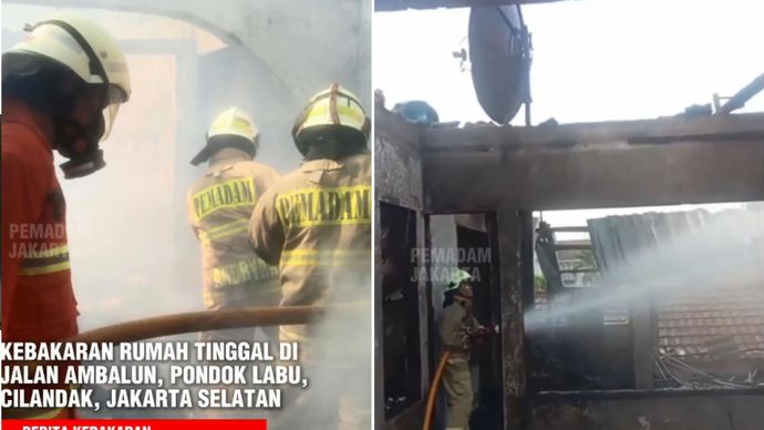 (Rabu, 28 Agustus 2026)&mdash;Rumah tinggal yang berlokasi di Jalan Ambalun, Pondok Labu, Cilandak, Jakarta Selatan dilaporkan terbakar. 