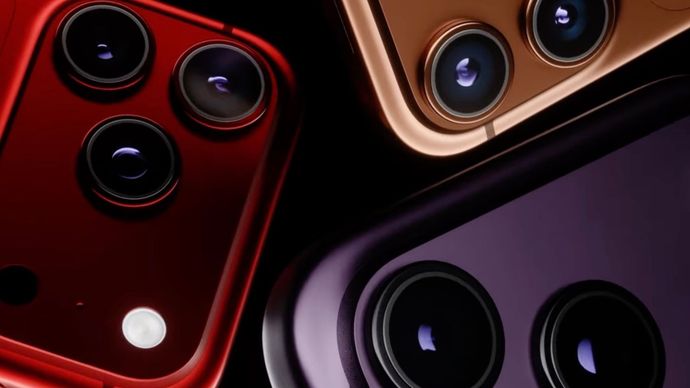 ilustrasi- Tampilan ponsel iPhone 18 keluaran Apple. 