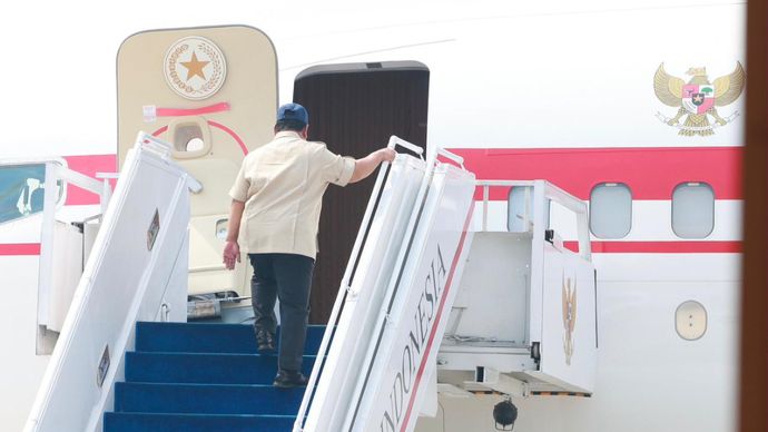 Prabowo Bertolak ke Jombang, Hadiri dan Buka Muktamar ke-35 NU