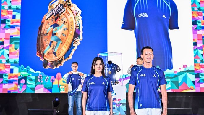Dari Limbah Plastik dan Tekstil, Ini Eco Jersey Pertamina Eco RunFest 2026.