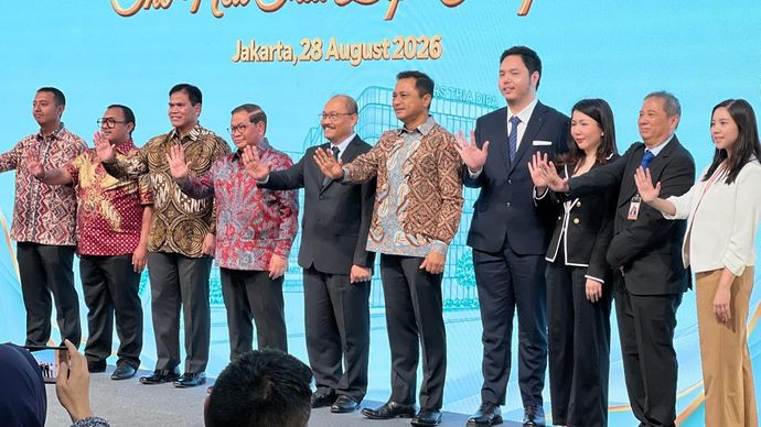 Peluncuran wajah baru Rumah Sakit Tria Dipa. 