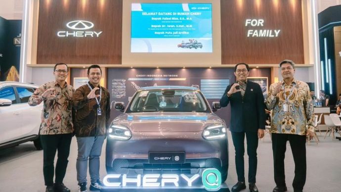 Chery Indonesia menghadirkan Chery Q untuk masyarakat Jawa Timur melalui ajang GIIAS Surabaya 2026. (Foto: Dok/Istimewa)