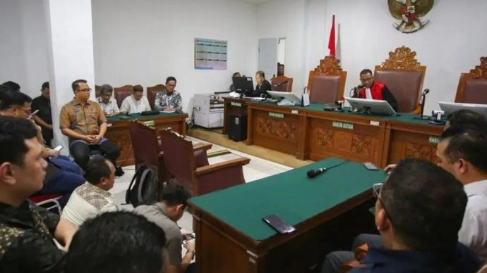 Sidang putusan praperadilan mantan Jaksa Agung Muda Tindak Pidana Khusus (Jampidsus) Febrie Adriansyah terkait penetapan status tersangka kasus dugaan Tindak Pidana Pencucian Uang (TPPU) dan upaya paksa penahanan di Pengadilan Negeri Jakarta Selatan,