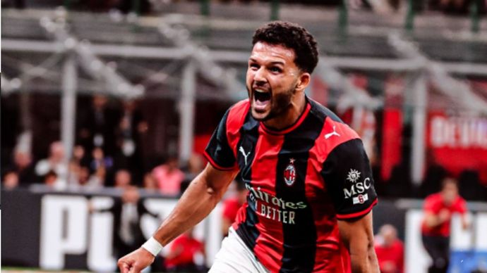 Goncalo Ramos mencetak gol perdananya bersama Milan sekaligus membuka keunggulan untuk tuan rumah sebelum gol bunuh diri Redouane Halhal memastikan kemenangan pasukan Ruben Amorim.