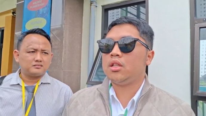 Muhammad Zidan suami Raisya Bawazier di Pengadilan Agama Jakarta Pusat 
