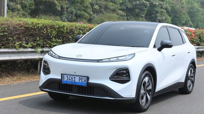 SUV listrik kompak Changan Nevo Q05. (Foto: Istimewa/Changan)