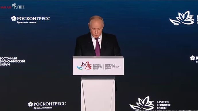 Vladimir Putin di Eastern Economic Forum