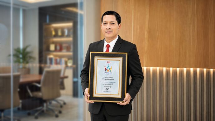 Corporate Secretary Pegadaian, Dwi Hadi Atmaka.