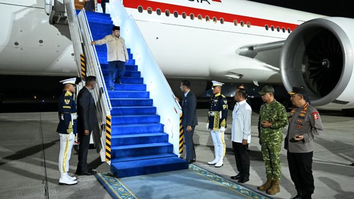 Prabowo Subianto tiba di Tanah Air pada Jumat, 4 September 2026 dini hari setelah merampungkan kunjungan ke Rusia