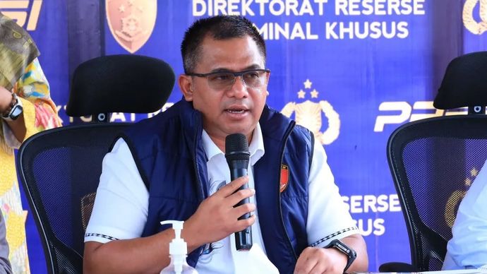 [09.51, 4/9/2026] aldifa: Dirreskrimsus Polda Banten Kombes Pol Yudhis Wibisana, di Serang, Banten [09.52, 4/9/2026] aldifa: Terdakwa