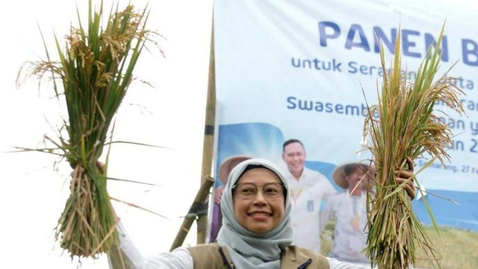 Kepala Perum Bulog Wilayah Jawa Tengah Sri Muniati