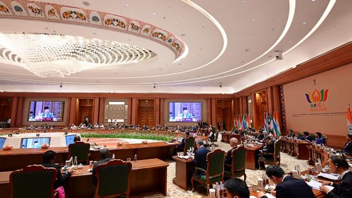 Jakarta -&nbsp;  KTT BRICS 2026 Hasilkan Deklarasi New Delhi, Terjemahkan Komitmen Jadi Hasil Nyata