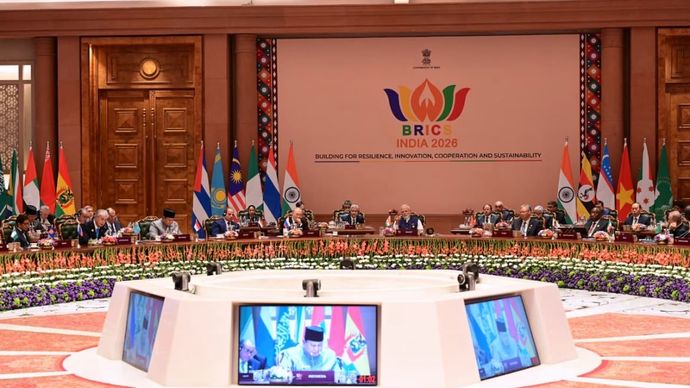Prabowo Subianto di KTT BRICS