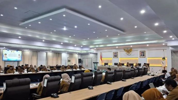 Pertemuan Tim BPK RI dan Pemprov Sulteng di Kantor Gubernur Sulteng, Kota Palu, Senin, 14 September 2026